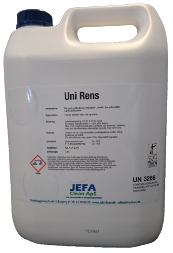 Uni Rens 5 l. JEFA Clean